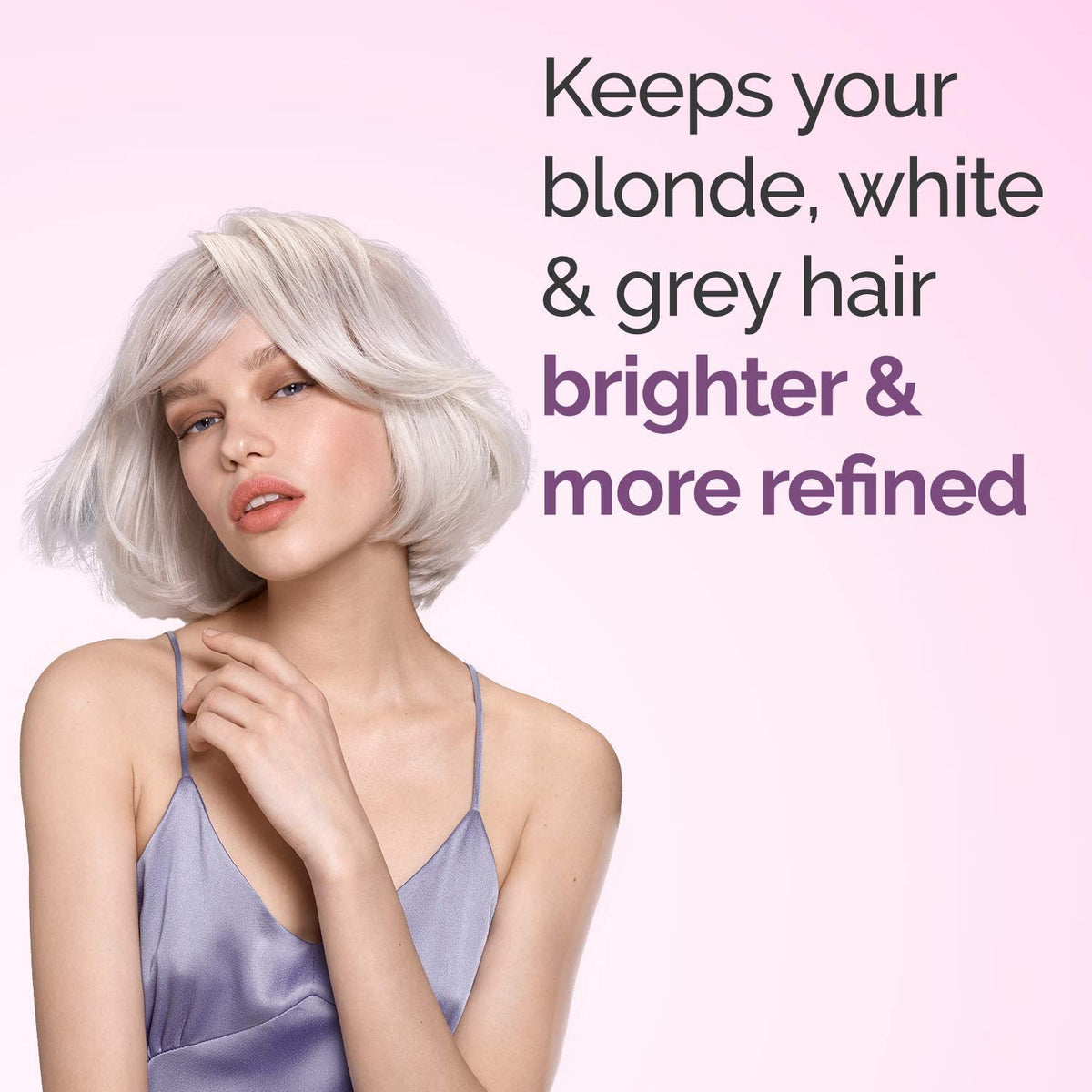 FRAMESI Color Lover Dynamic Blonde Purple Shampoo, Sulfate Free Shampoo, Color Treated Hair-FRAMESI Color Lover Dynamic Blonde Purple Shampoo, Sulfate Free Shampoo, Color Treated Hair