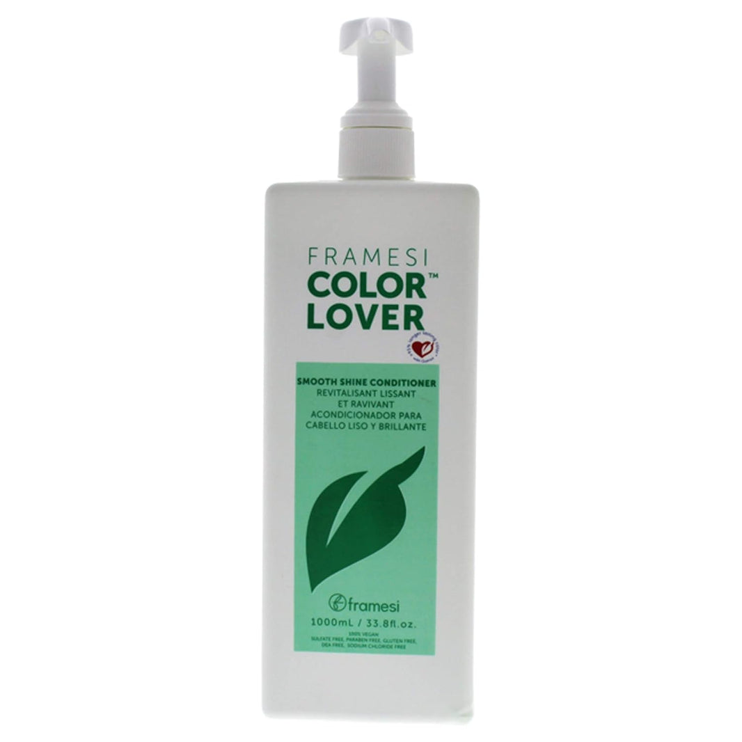 Framesi Color Lover Smooth Shine Conditioner, Sulfate Free Conditioner with Coconut Oil and Quinoa, Color Treated Hair-Framesi Color Lover Smooth Shine Conditioner, Sulfate Free Conditioner with Coconut Oil and Quinoa, Color Treated Hair