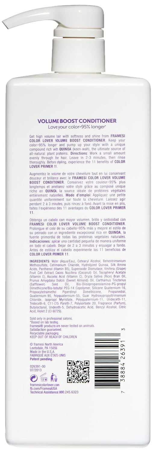 Framesi Color Lover Volume Boost Conditioner-Framesi Color Lover Volume Boost Conditioner