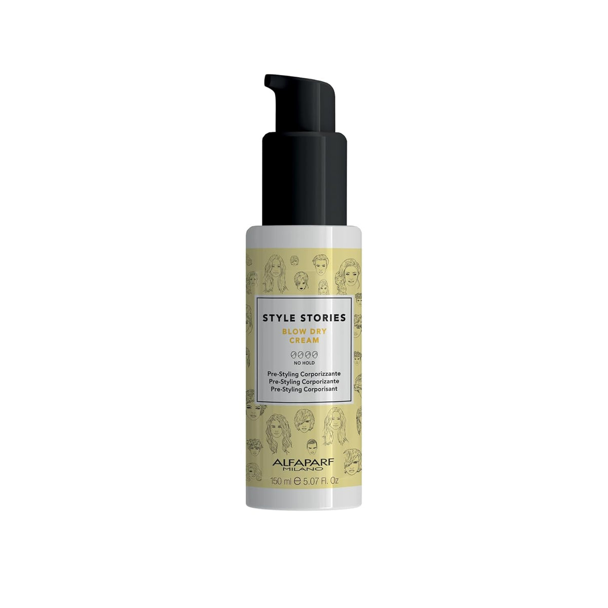 Alfaparf Milano Style Stories Blow Dry Cream - Heat Protection (5.07 oz / 150 ml)-Alfaparf Milano Style Stories Blow Dry Cream - Heat Protection (5.07 oz / 150 ml)