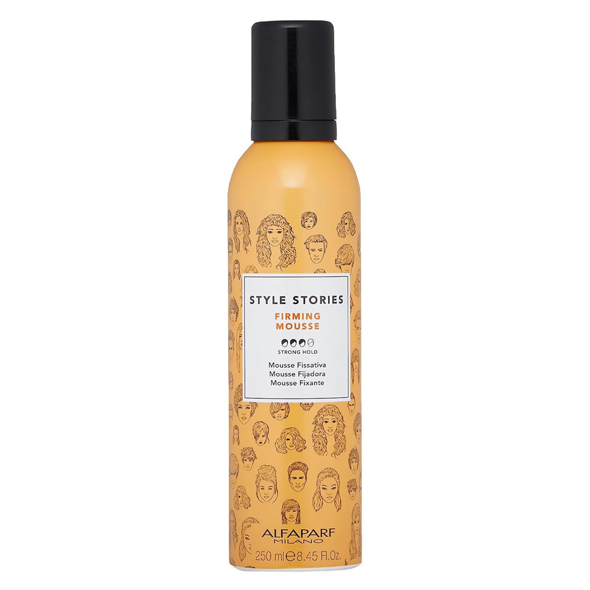 Alfaparf Milano Style Stories Firming Hair Mousse - (8.45 fl oz)-Alfaparf Milano Style Stories Firming Hair Mousse - (8.45 fl oz)