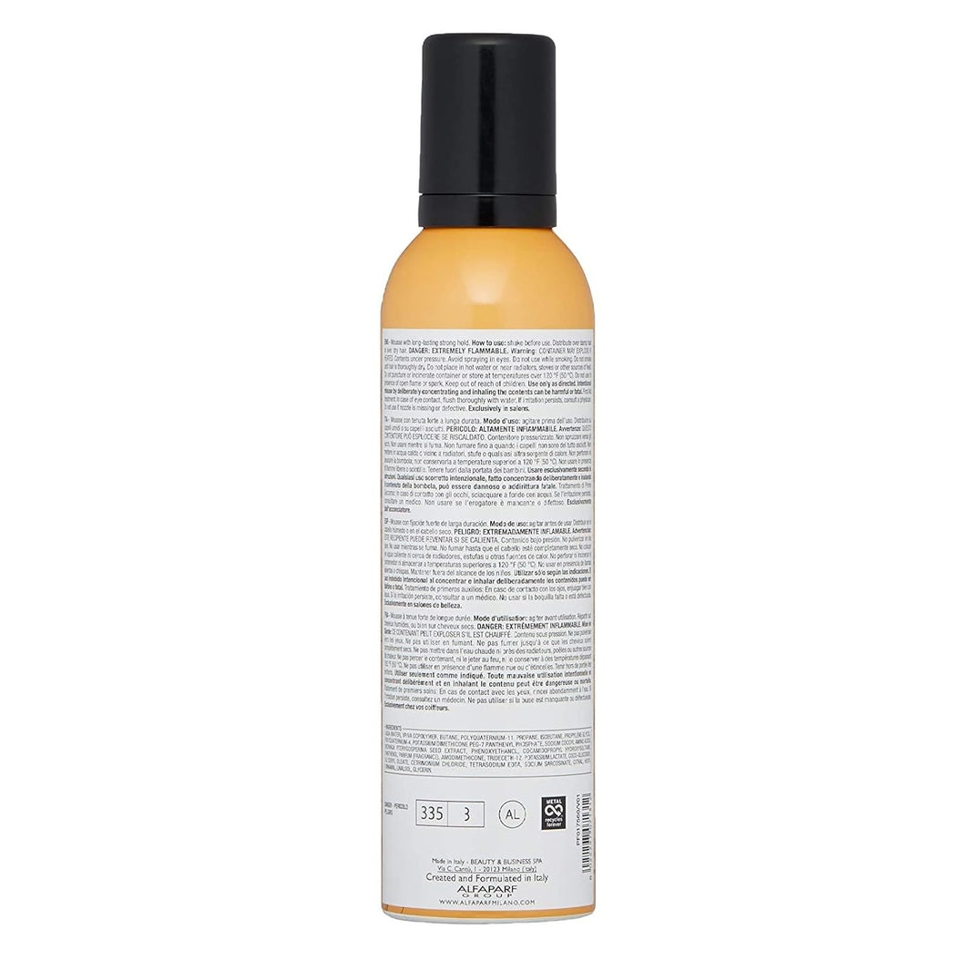 Alfaparf Milano Style Stories Firming Hair Mousse - (8.45 fl oz)-Alfaparf Milano Style Stories Firming Hair Mousse - (8.45 fl oz)