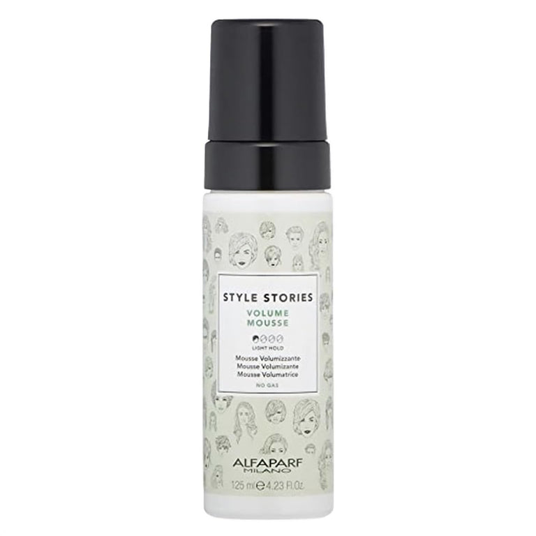 Alfaparf Milano Style Stories Volume Mousse Hair Styling Product - 4.23 Fl Oz