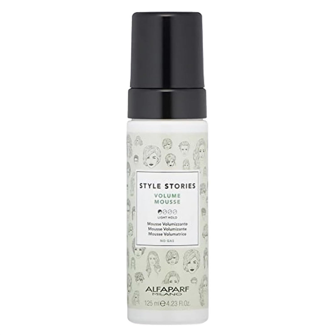 Alfaparf Milano Style Stories Volume Mousse Hair Styling Product - 4.23 Fl Oz-Alfaparf Milano Style Stories Volume Mousse Hair Styling Product - 4.23 Fl Oz