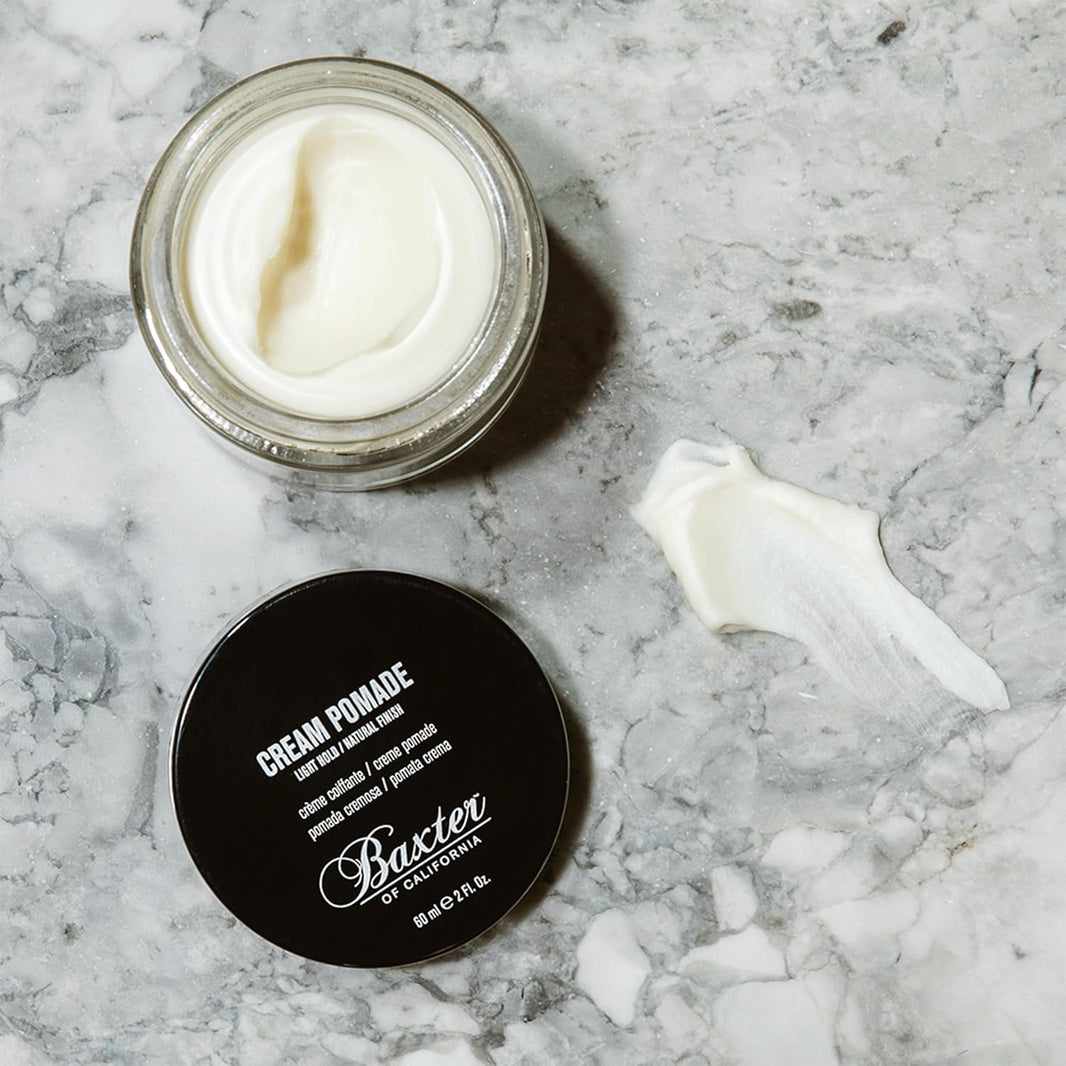 Baxter 0f California  Baxter of California Cream Pomade for Men | Natural Finish | Light Hold | Hair Pomade-Baxter 0f California  Baxter of California Cream Pomade for Men | Natural Finish | Light Hold | Hair Pomade