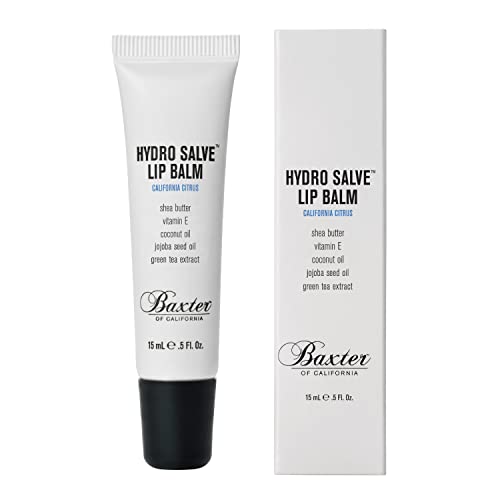 Baxter of California Silicone-Free Hydro Salve Lip Balm for Men | Vitamin E & Coconut Oil | Paraben-Free | Long Lasting Hydration | 0.5 Fl Oz-Baxter of California Silicone-Free Hydro Salve Lip Balm for Men | Vitamin E & Coconut Oil | Paraben-Free | Long Lasting Hydration | 0.5 Fl Oz