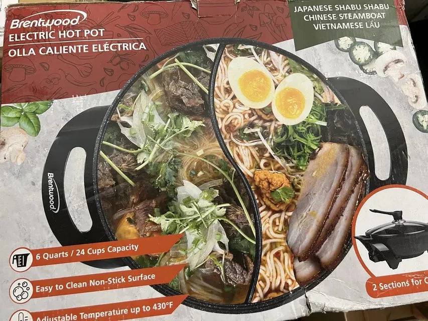 Brentwood Boxed Electric Hot Plate-Brentwood Boxed Electric Hot Plate