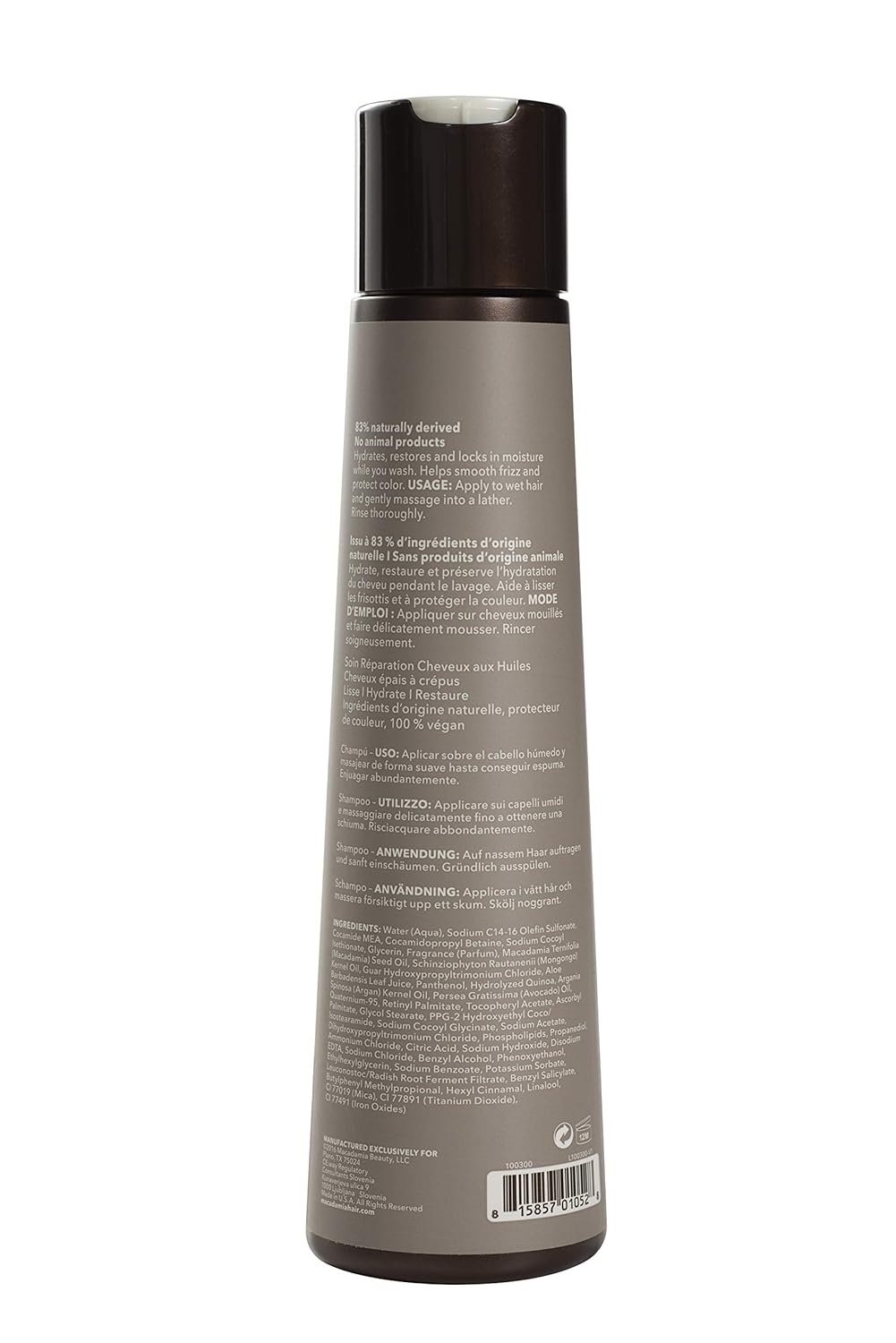 Macadamia Professional Hair Care Sulfate & Paraben Free Natural Organic Cruelty-Free Vegan Hair Products Ultra Rich Hair Repair Shampoo, 10oz-Macadamia Professional Hair Care Sulfate & Paraben Free Natural Organic Cruelty-Free Vegan Hair Products Ultra Rich Hair Repair Shampoo, 10oz