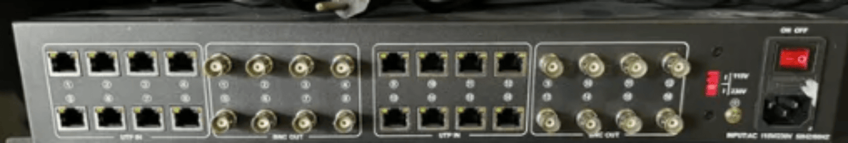UTP Video Solution Epcom Titanium 16-CH Power Supply HD Video Receiver Hub-UTP Video Solution Epcom Titanium 16-CH Power Supply HD Video Receiver Hub