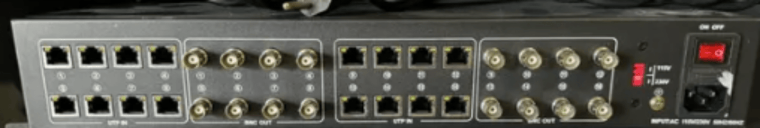 UTP Video Solution Epcom Titanium 16-CH Power Supply HD Video Receiver Hub-UTP Video Solution Epcom Titanium 16-CH Power Supply HD Video Receiver Hub