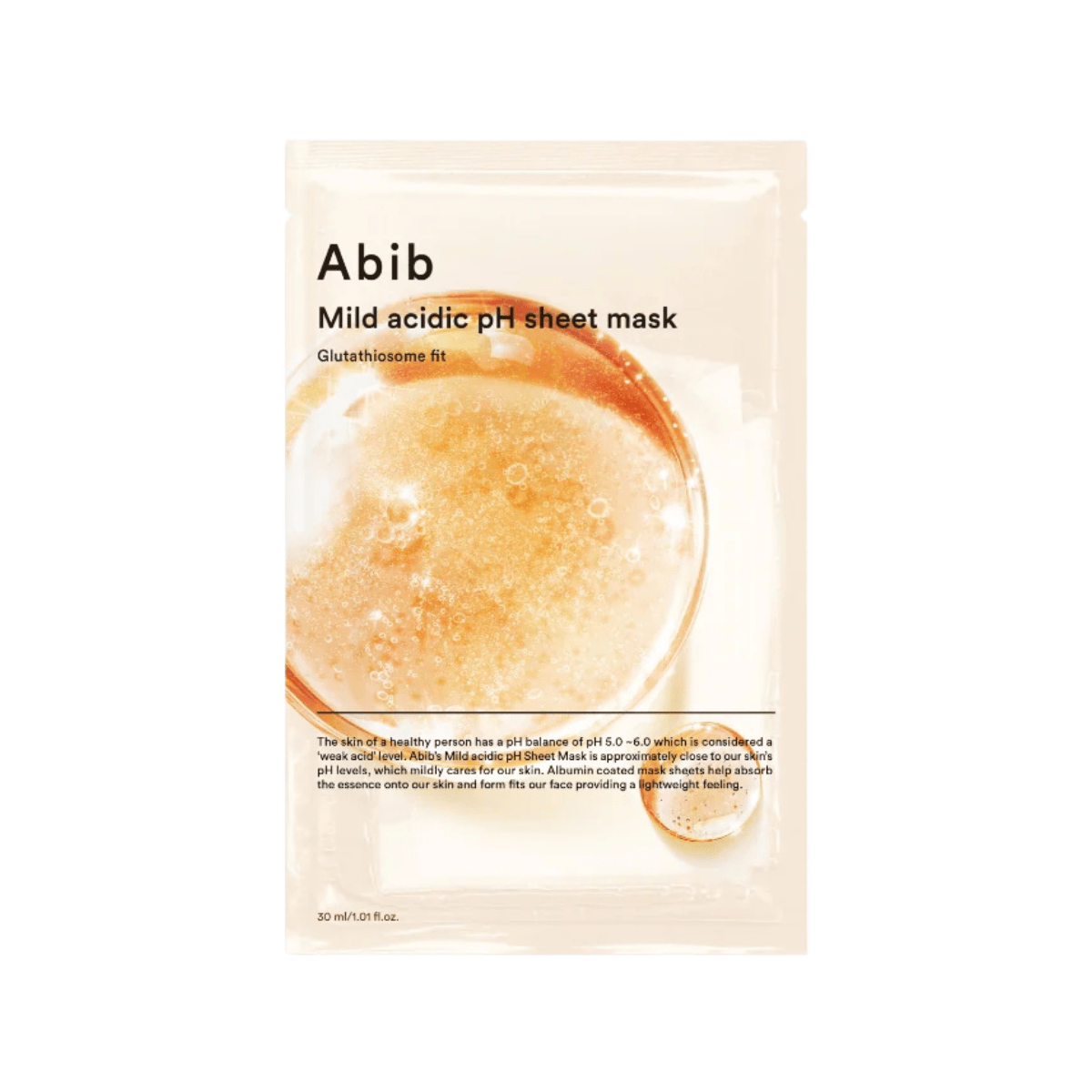 Abib Mild Acidic pH Sheet Mask-Abib Mild Acidic pH Sheet Mask