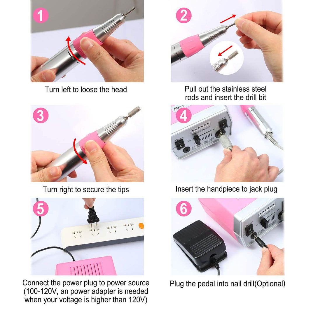 Professional Acrylic Nail Drill Machine-Professional Acrylic Nail Drill Machine
