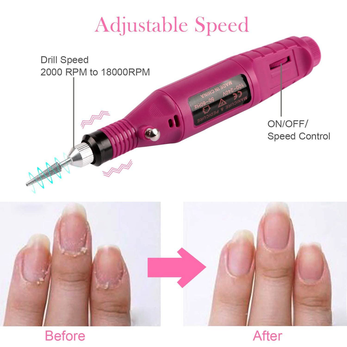 Professional Nail Art Drill Kit-Professional Nail Art Drill Kit