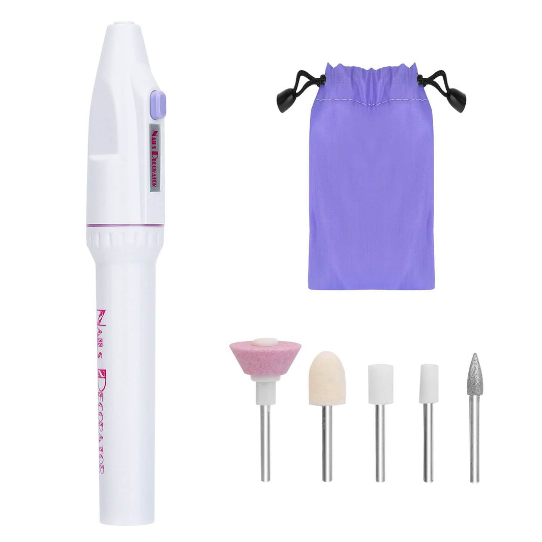 Professional Nail Drill File Manicure Pedicure Set-Professional Nail Drill File Manicure Pedicure Set