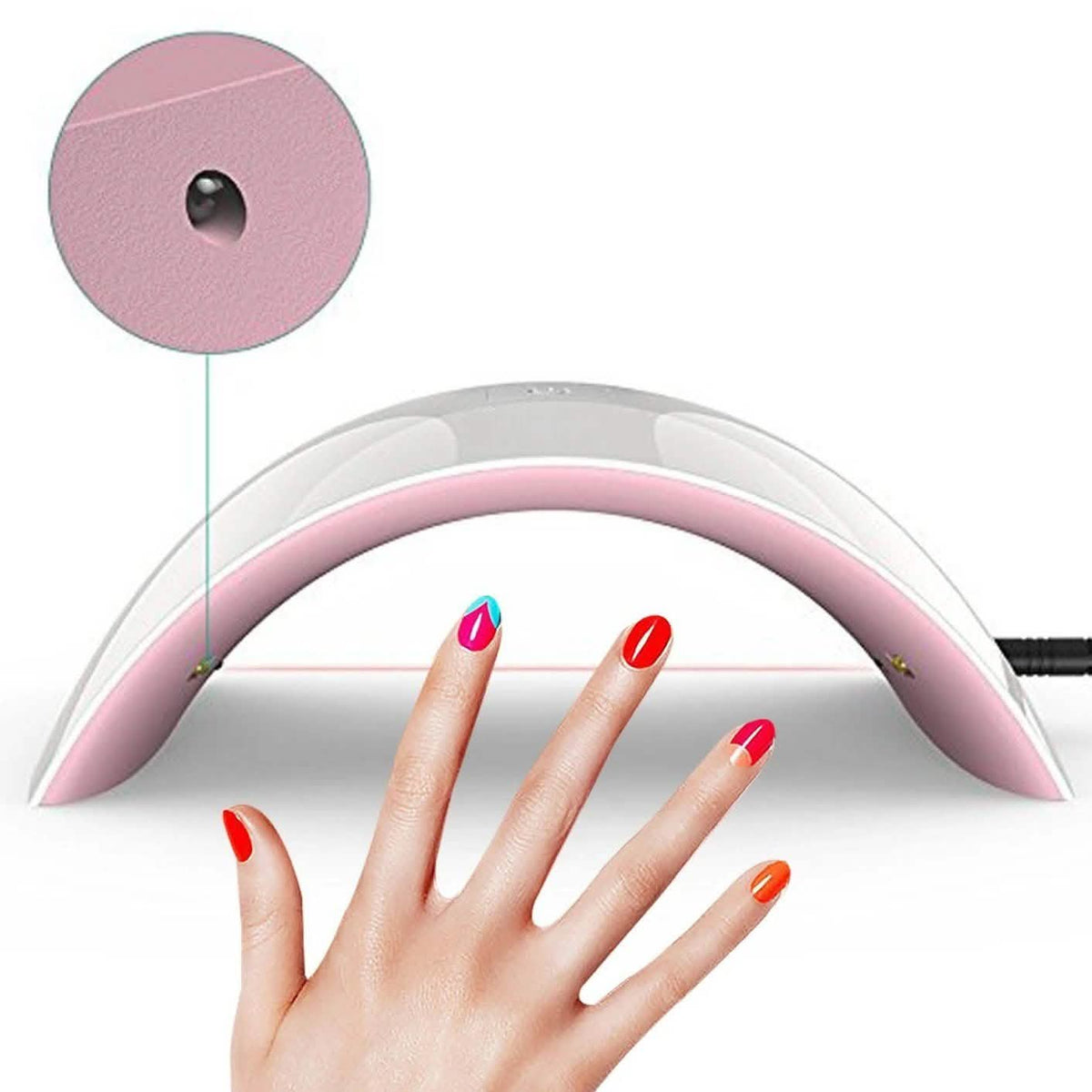 Professional Nail Lamp UV LED Light Gel Polish Dryer-Professional Nail Lamp UV LED Light Gel Polish Dryer