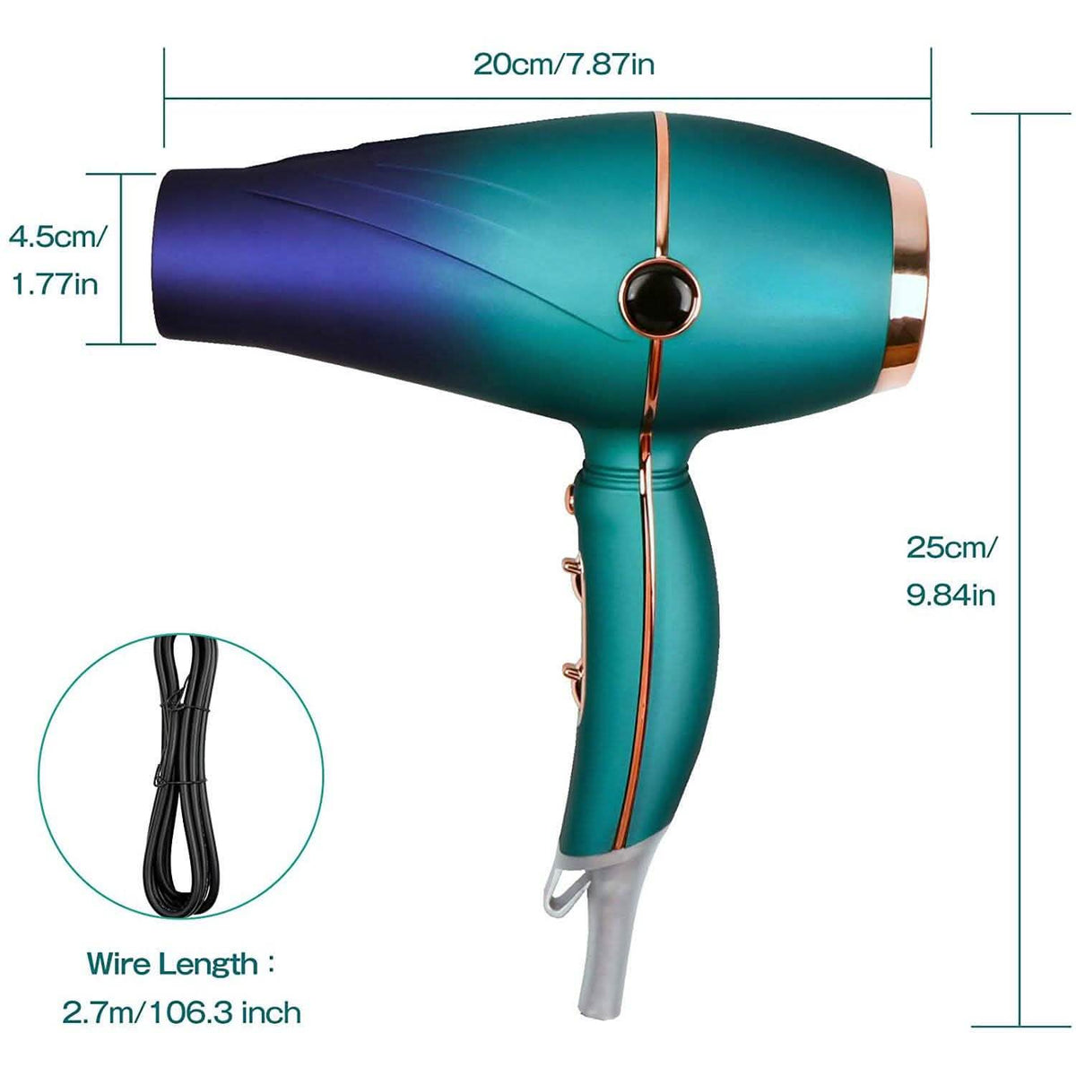 Professional Salon Hair Dryer 2300W-Professional Salon Hair Dryer 2300W