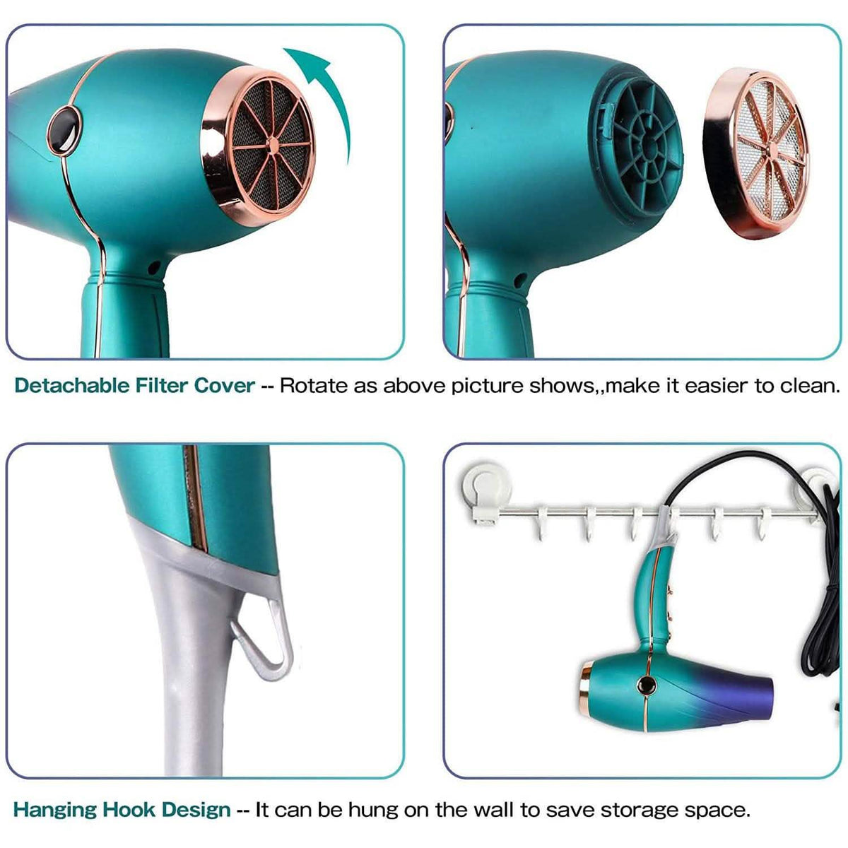 Professional Salon Hair Dryer 2300W-Professional Salon Hair Dryer 2300W