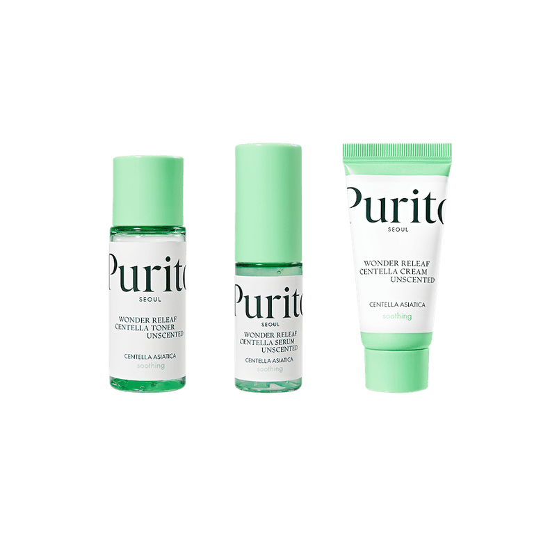 Purito SEOUL Wonder Releaf Centella Mini Kit Unscented