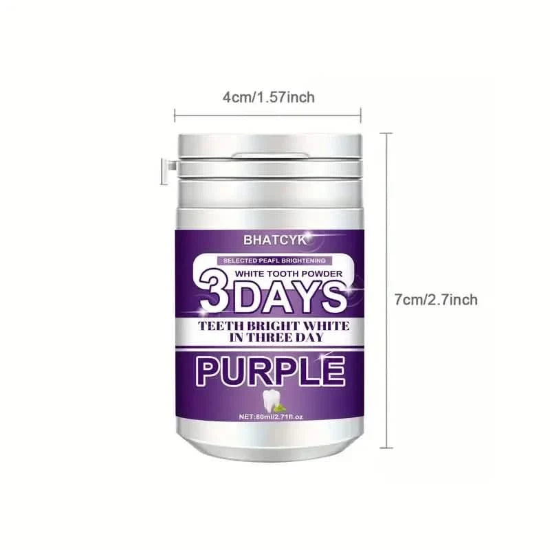 Purple Teeth Cleaning Powder-Purple Teeth Cleaning Powder