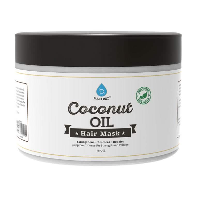 Pursonic 10oz Coconut Oil Hair Mask-Pursonic 10oz Coconut Oil Hair Mask