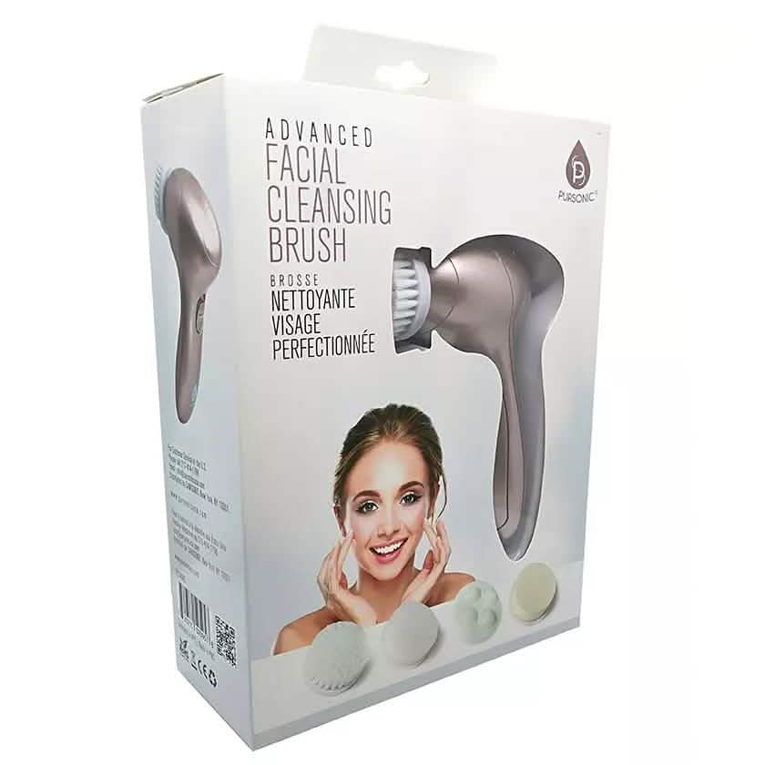 Pursonic 4-in-1 Premium Facial Cleansing Brush and Massager Combo Kit-Pursonic 4-in-1 Premium Facial Cleansing Brush and Massager Combo Kit
