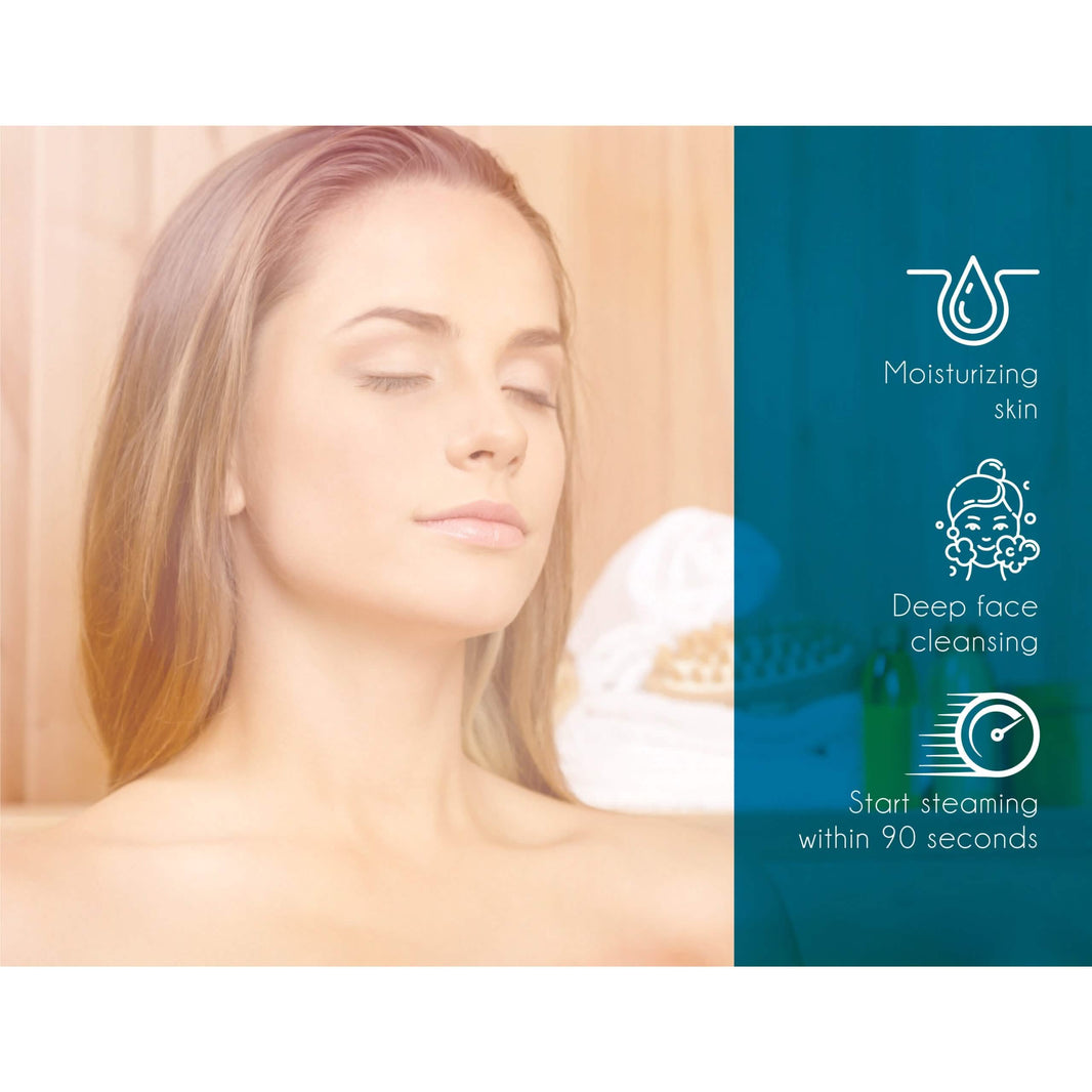 Pursonic Facial Steamer Hot Mist Moisturizing Spa-Pursonic Facial Steamer Hot Mist Moisturizing Spa