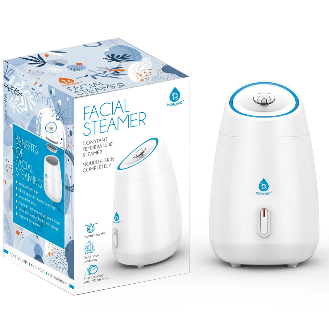 Pursonic Facial Steamer Hot Mist Moisturizing Spa-Pursonic Facial Steamer Hot Mist Moisturizing Spa