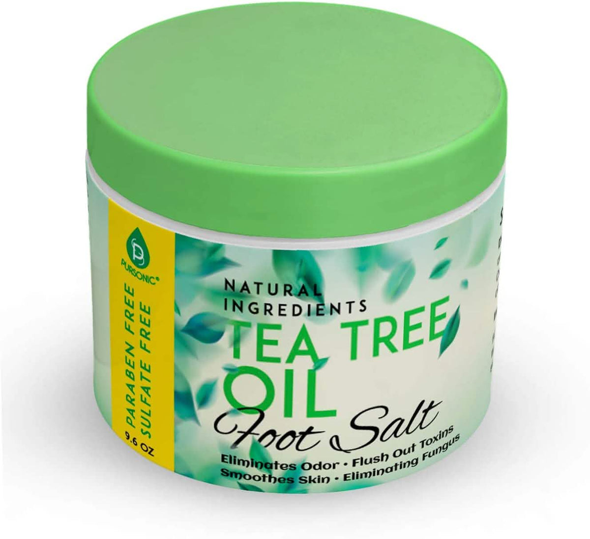 Pursonic Foot Spa Massager with Vibrating Bubbles & Tea Tree Oil Foot Salt Scrub with Epsom Salt-Pursonic Foot Spa Massager with Vibrating Bubbles & Tea Tree Oil Foot Salt Scrub with Epsom Salt