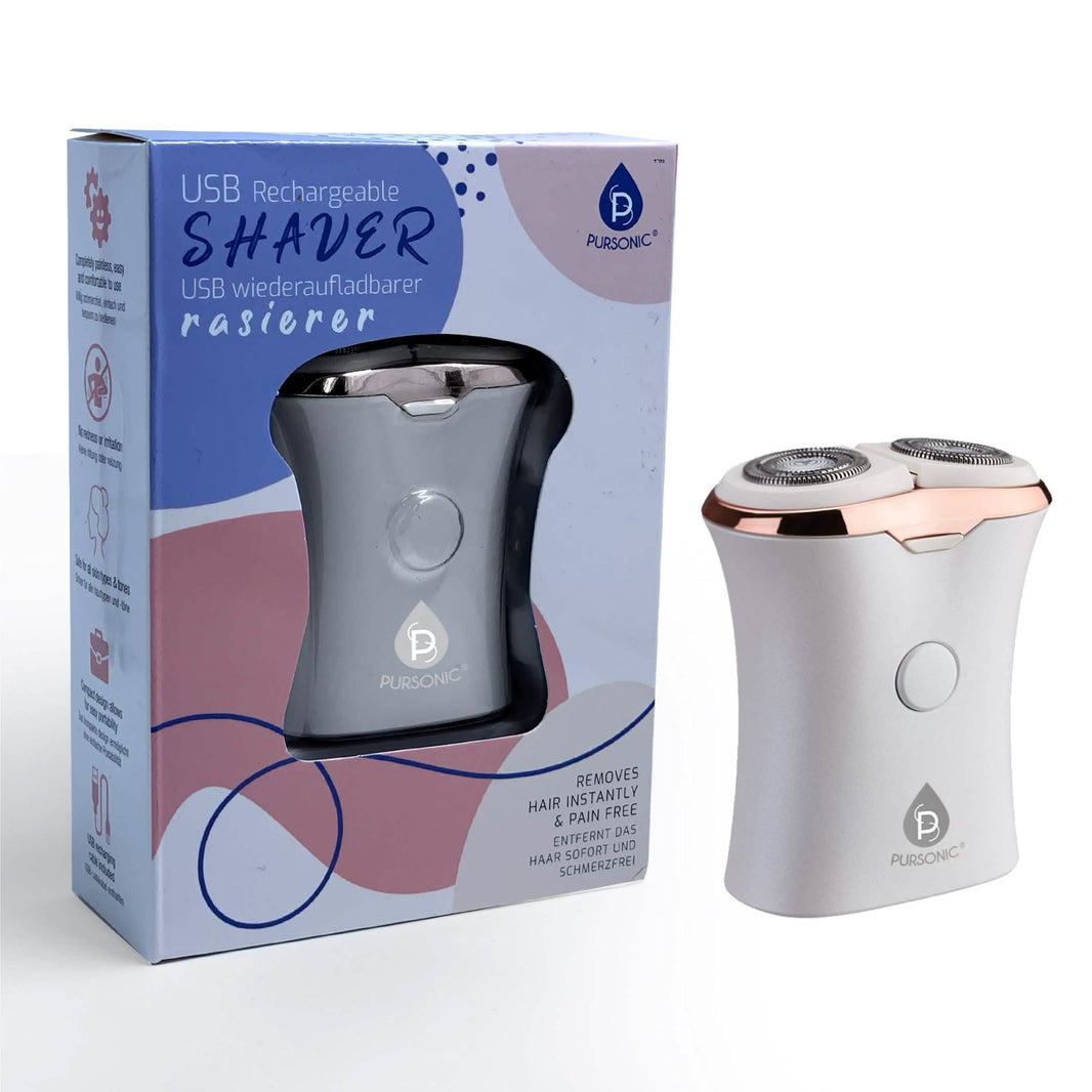 Pursonic Ladies' USB Rechargeable Shaver-Pursonic Ladies' USB Rechargeable Shaver