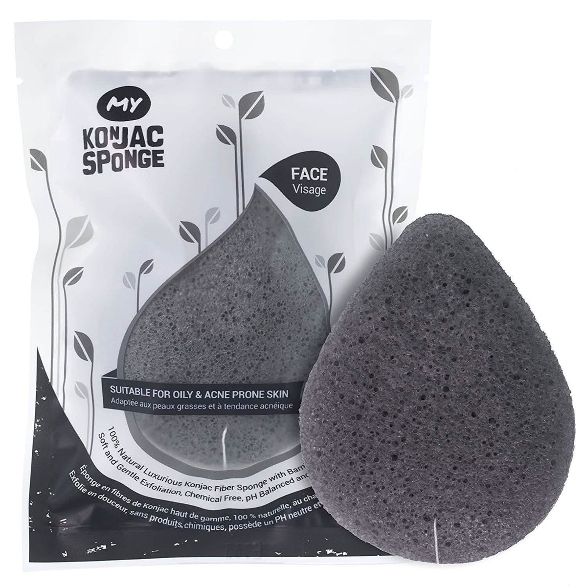 Pursonic Natural Facial Konjac Sponge-Pursonic Natural Facial Konjac Sponge