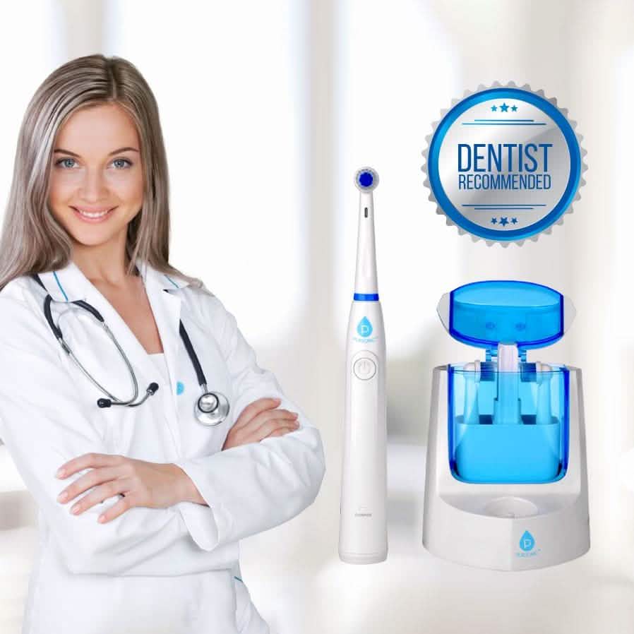 Pursonic RET200 Electric Toothbrush - 12 Brush Heads included-Pursonic RET200 Electric Toothbrush - 12 Brush Heads included