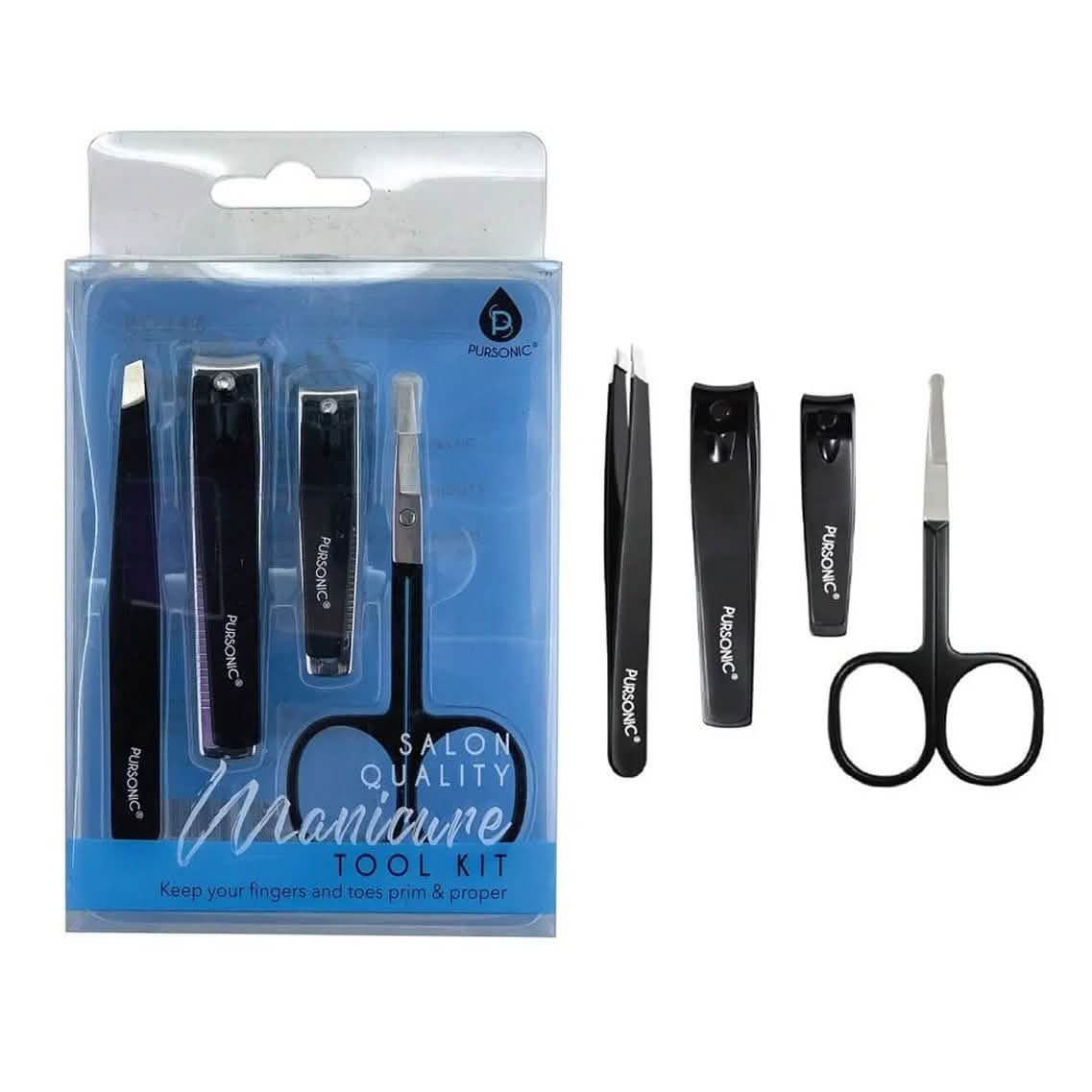 Pursonic Salon Quality Manicure Tool Kit-Pursonic Salon Quality Manicure Tool Kit