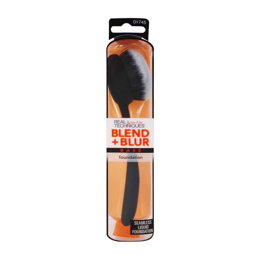 Real Techniques Blend + Blur Makeup Brush for Liquid Foundation-Real Techniques Blend + Blur Makeup Brush for Liquid Foundation