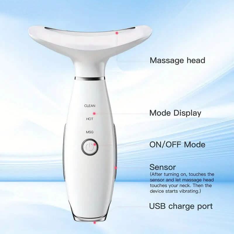 Rechargeable Beauty Meter Vibrating Heating Massager-Rechargeable Beauty Meter Vibrating Heating Massager