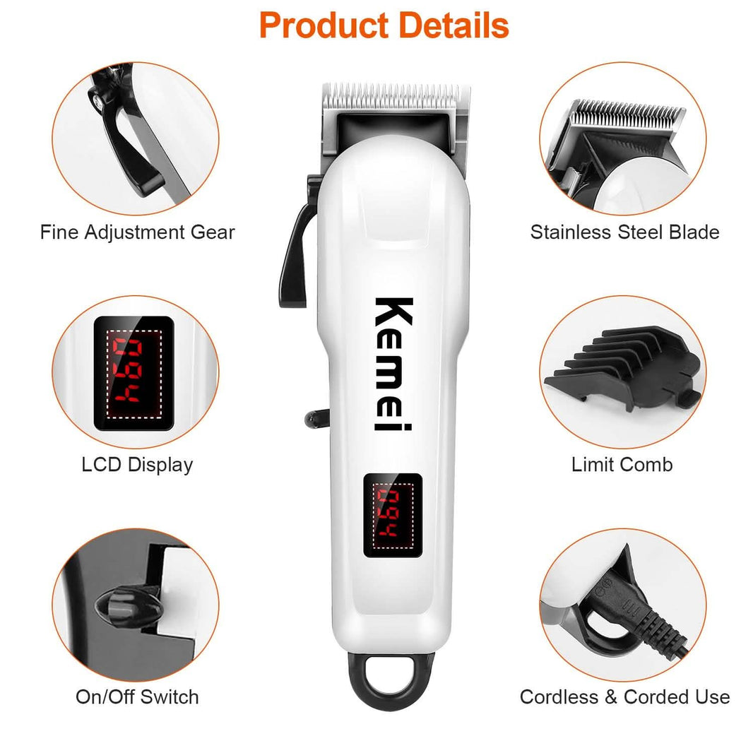 Rechargeable Cordless Hair Clipper-Rechargeable Cordless Hair Clipper