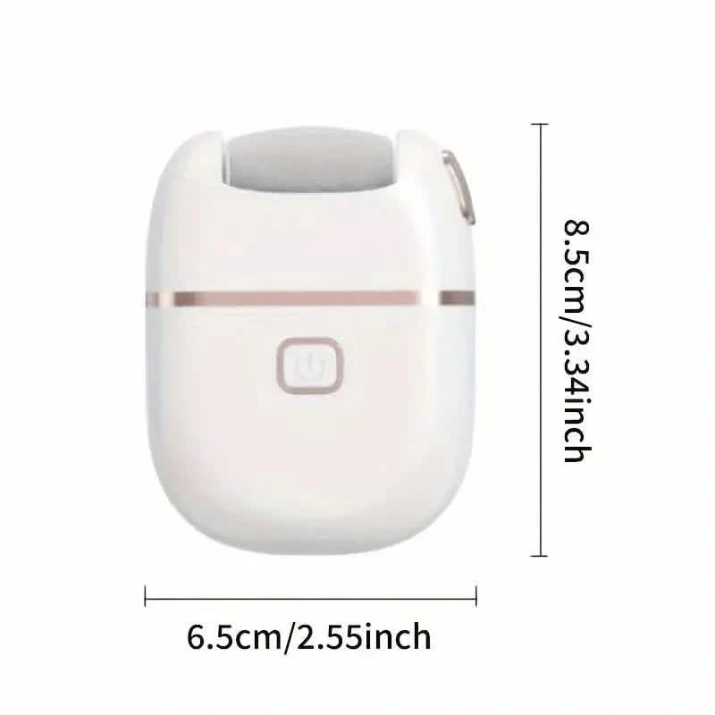 Rechargeable Electric Foot Grinder - Three Replaceable Grinding Heads-Rechargeable Electric Foot Grinder - Three Replaceable Grinding Heads