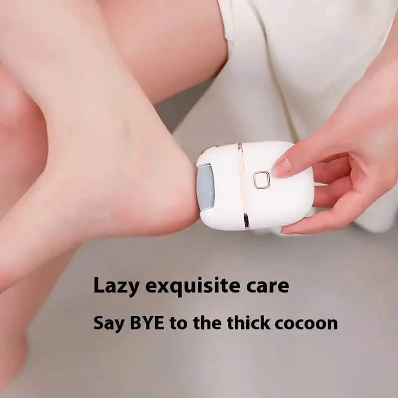 Rechargeable Electric Foot Grinder - Three Replaceable Grinding Heads-Rechargeable Electric Foot Grinder - Three Replaceable Grinding Heads