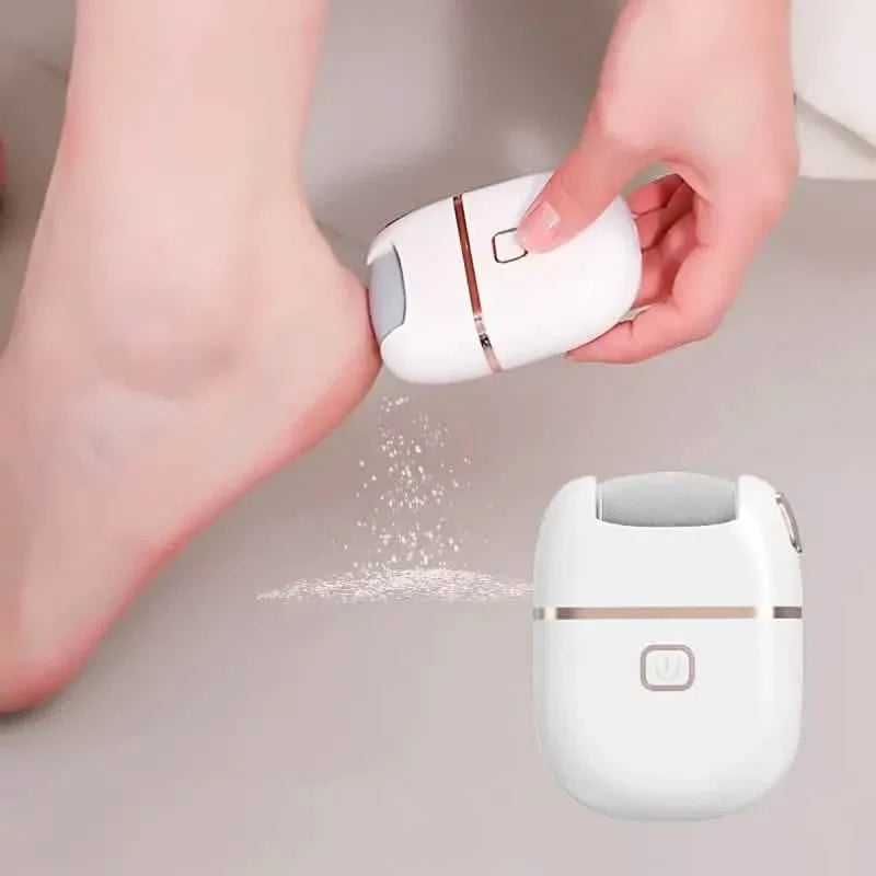 Rechargeable Electric Foot Grinder - Three Replaceable Grinding Heads-Rechargeable Electric Foot Grinder - Three Replaceable Grinding Heads