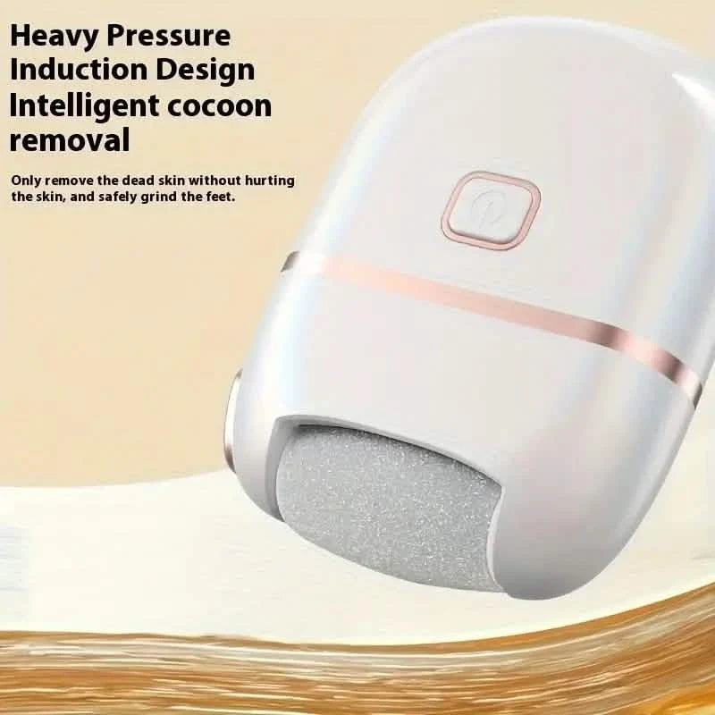 Rechargeable Electric Foot Grinder - Three Replaceable Grinding Heads-Rechargeable Electric Foot Grinder - Three Replaceable Grinding Heads