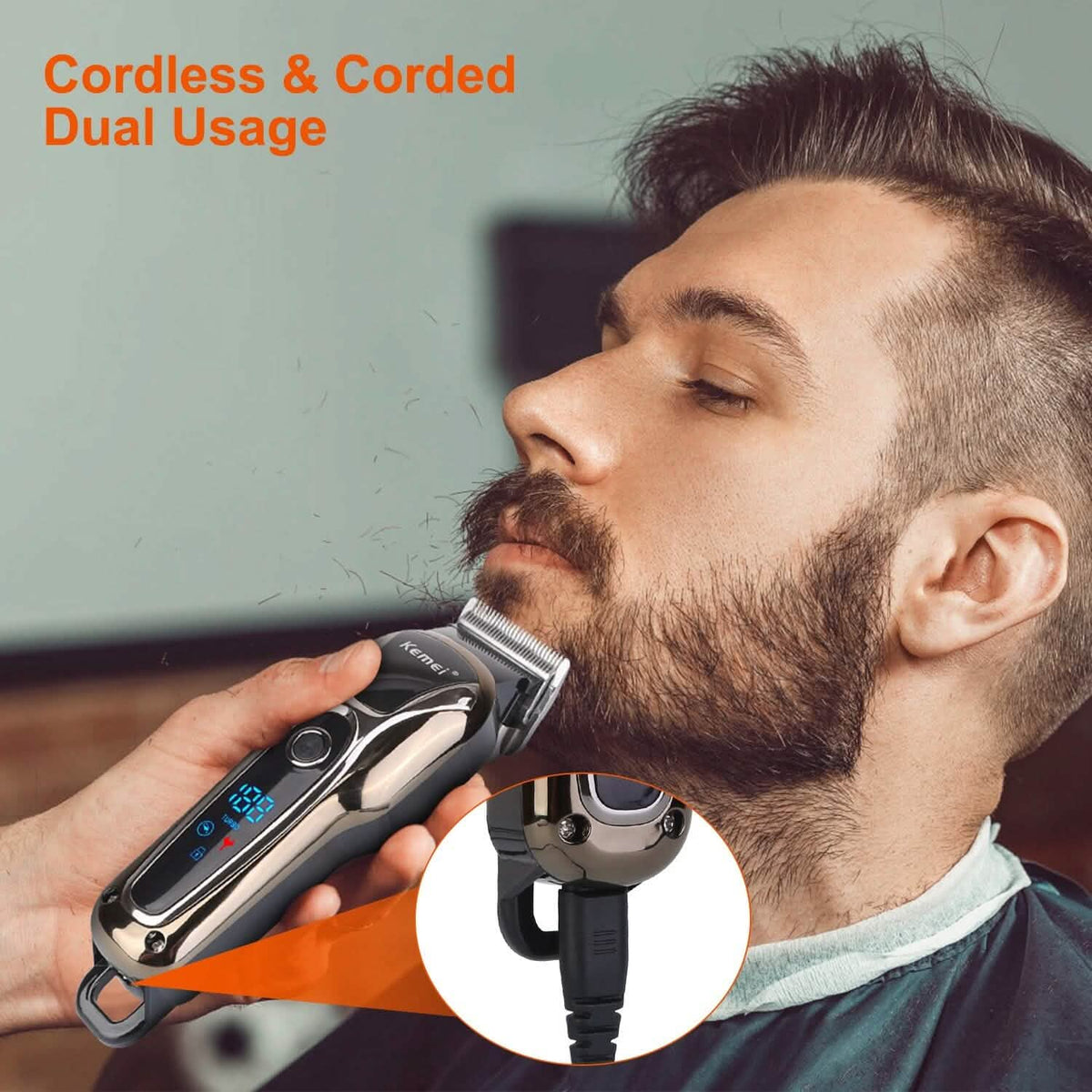 Rechargeable Electric Hair Clipper-Rechargeable Electric Hair Clipper