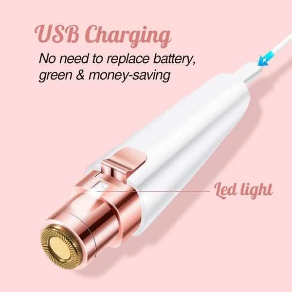 Rechargeable Facial Hair Remover and Eyebrow Trimmer-Rechargeable Facial Hair Remover and Eyebrow Trimmer