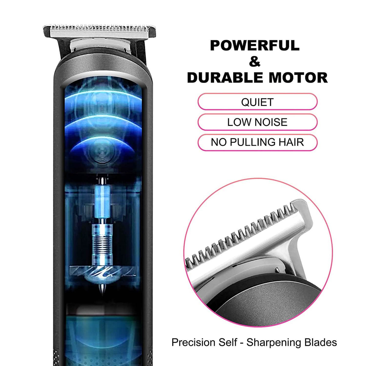 Rechargeable Hair Trimmer for Women-Rechargeable Hair Trimmer for Women