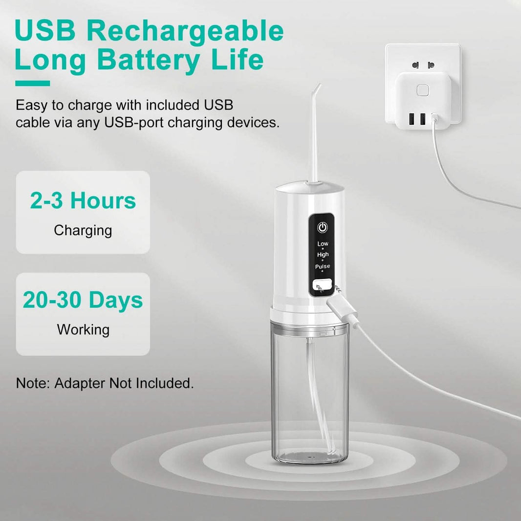 Rechargeable Portable Water Flosser-Rechargeable Portable Water Flosser