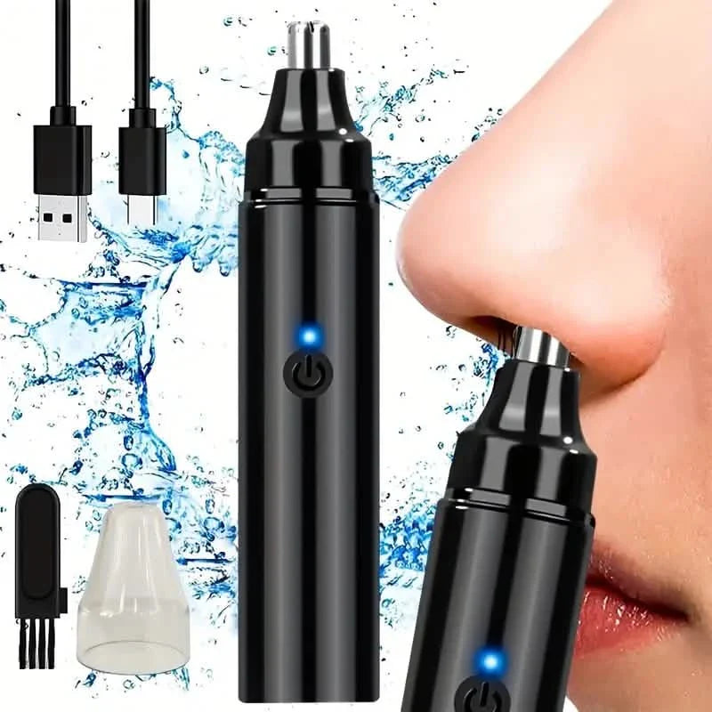 Rechargeable USB Electric Nose & Ear Hair Trimmer-Rechargeable USB Electric Nose & Ear Hair Trimmer