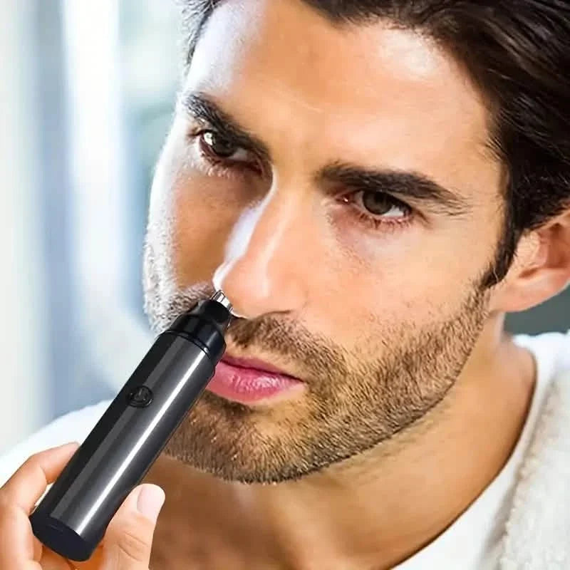 Rechargeable USB Electric Nose & Ear Hair Trimmer-Rechargeable USB Electric Nose & Ear Hair Trimmer