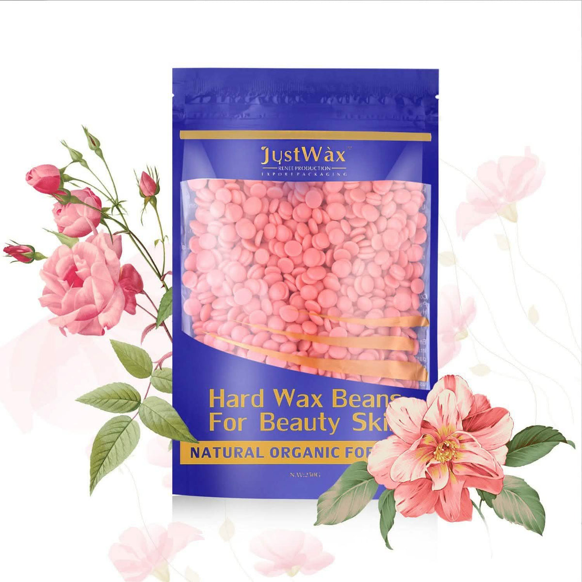 Red Hard Wax Beans Hair Removal Painless Warmer Waxing Beans Natural Pearl-Red Hard Wax Beans Hair Removal Painless Warmer Waxing Beans Natural Pearl