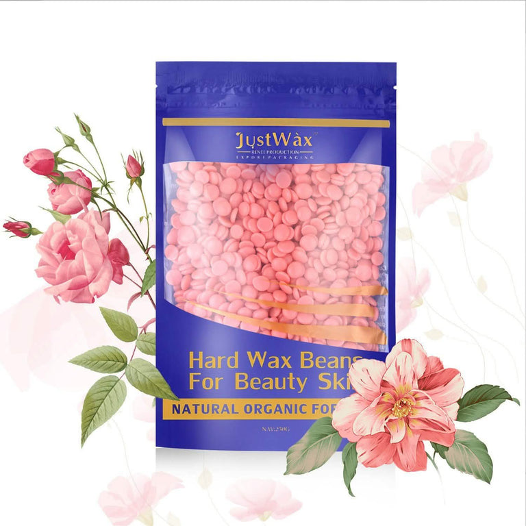 Red Hard Wax Beans Hair Removal Painless Warmer Waxing Beans Natural Pearl