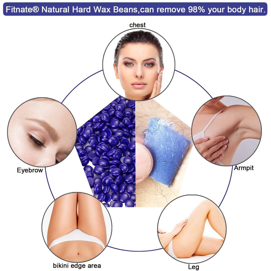 Red Hard Wax Beans Hair Removal Painless Warmer Waxing Beans Natural Pearl-Red Hard Wax Beans Hair Removal Painless Warmer Waxing Beans Natural Pearl