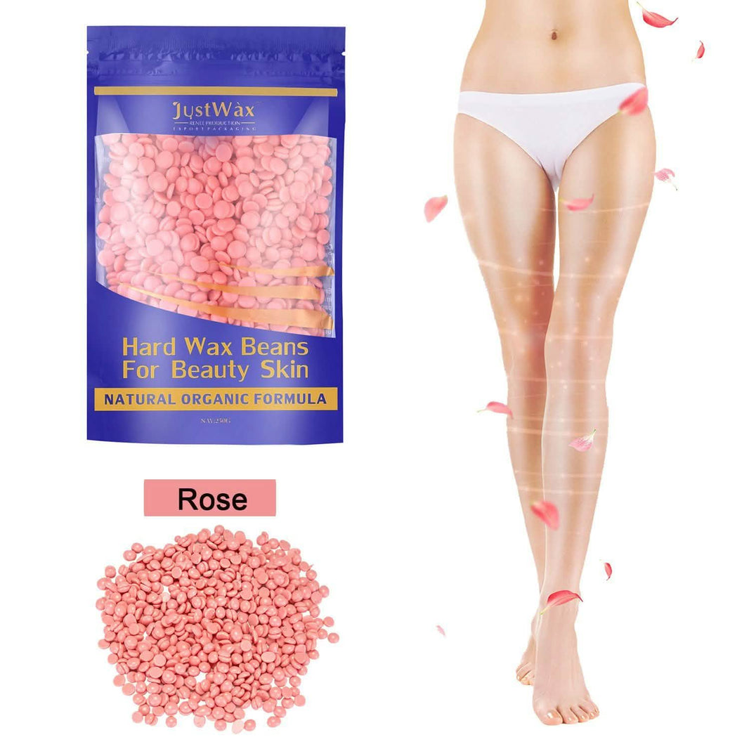 Red Hard Wax Beans Hair Removal Painless Warmer Waxing Beans Natural Pearl-Red Hard Wax Beans Hair Removal Painless Warmer Waxing Beans Natural Pearl