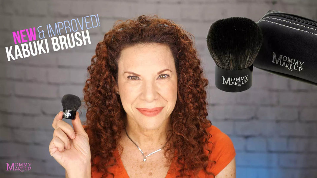 Kabuki Brush - Hand cut, Vegan, Cruelty-Free Mineral Makeup Brush-Kabuki Brush - Hand cut, Vegan, Cruelty-Free Mineral Makeup Brush